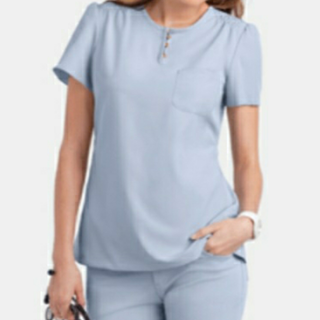 Flutter Scrub Top